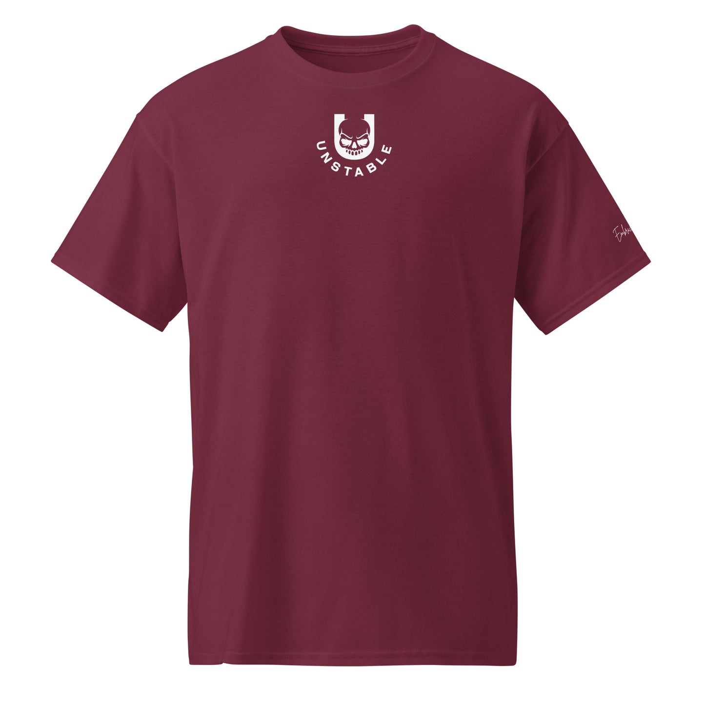 Unstable summer t-shirt [Maroon]